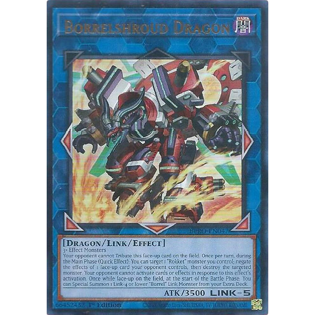 BORRELSHROUD DRAGON BPRO-EN047 ULTRA RARE 1