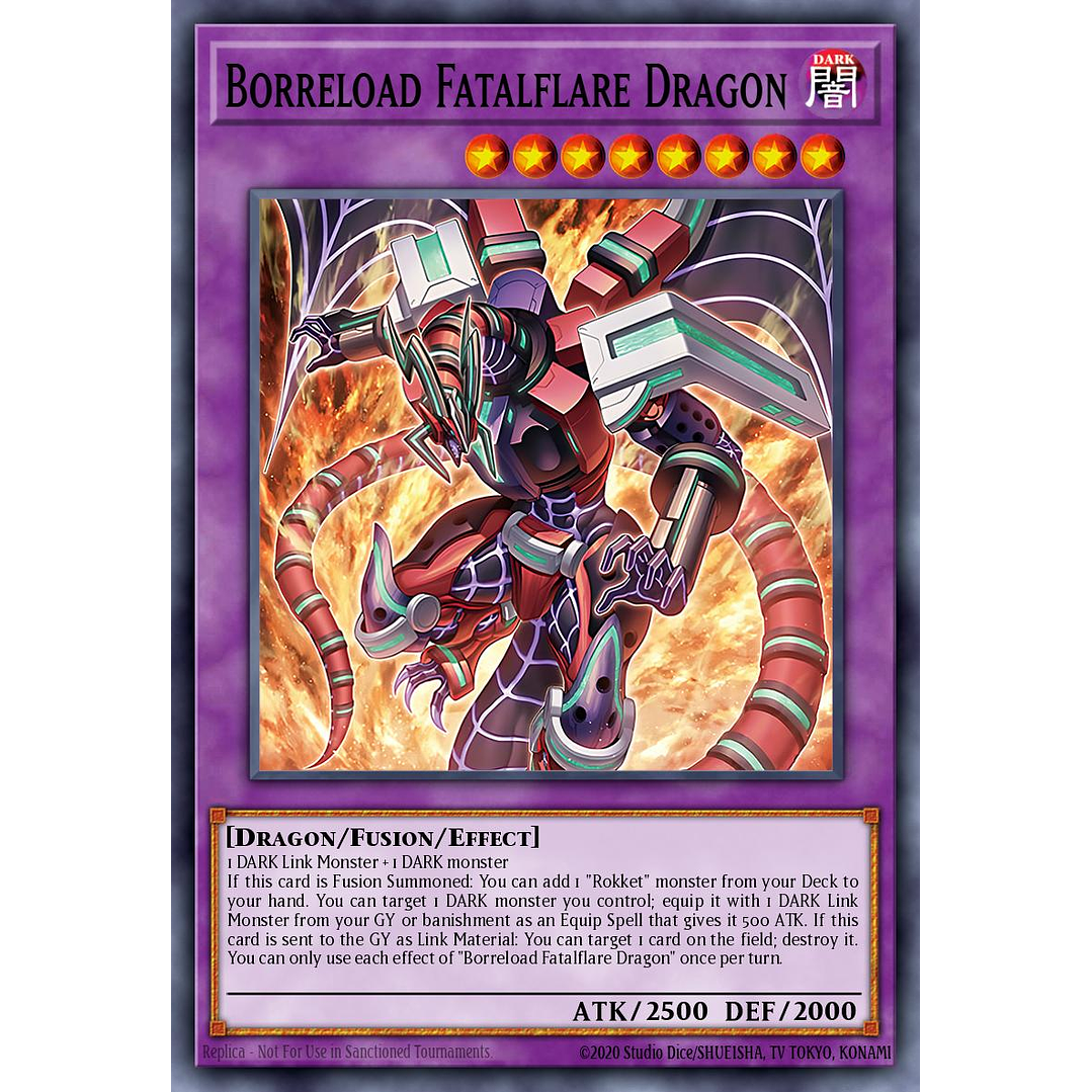 BORRELOAD FATALFLARE DRAGON BPRO-EN032 SUPER RARE 1
