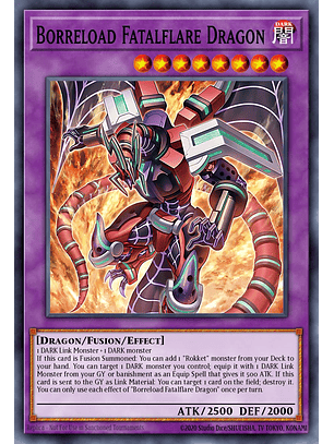 BORRELOAD FATALFLARE DRAGON BPRO-EN032 SUPER RARE