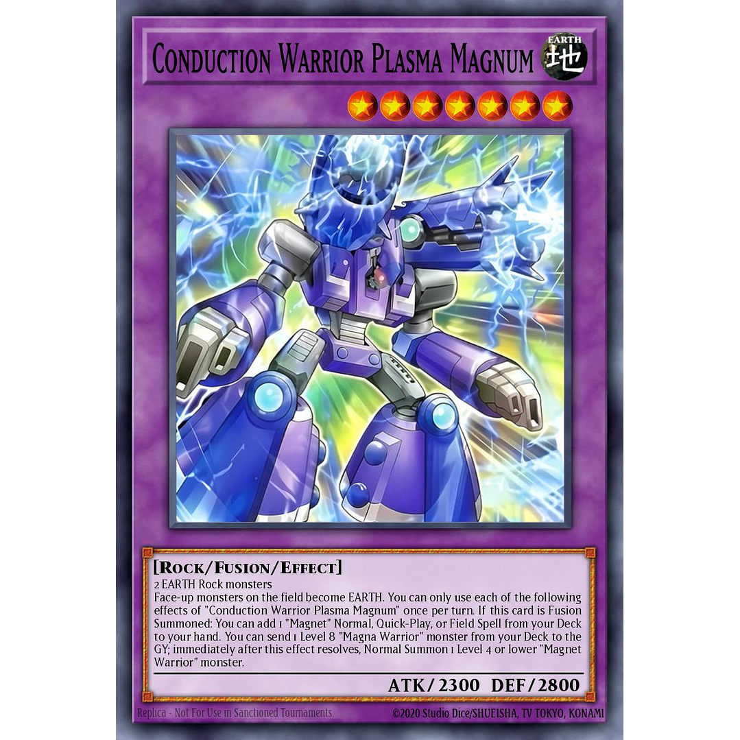 CONDUCTION WARRIOR PLASMA MAGNUM BPRO-EN034 SUPER RARE 1