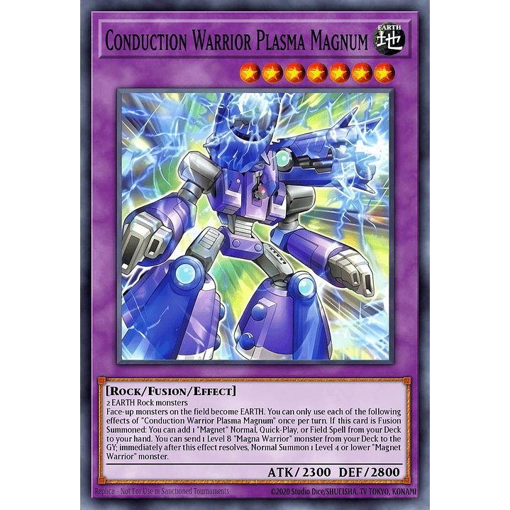 CONDUCTION WARRIOR PLASMA MAGNUM BPRO-EN034 SUPER RARE 1