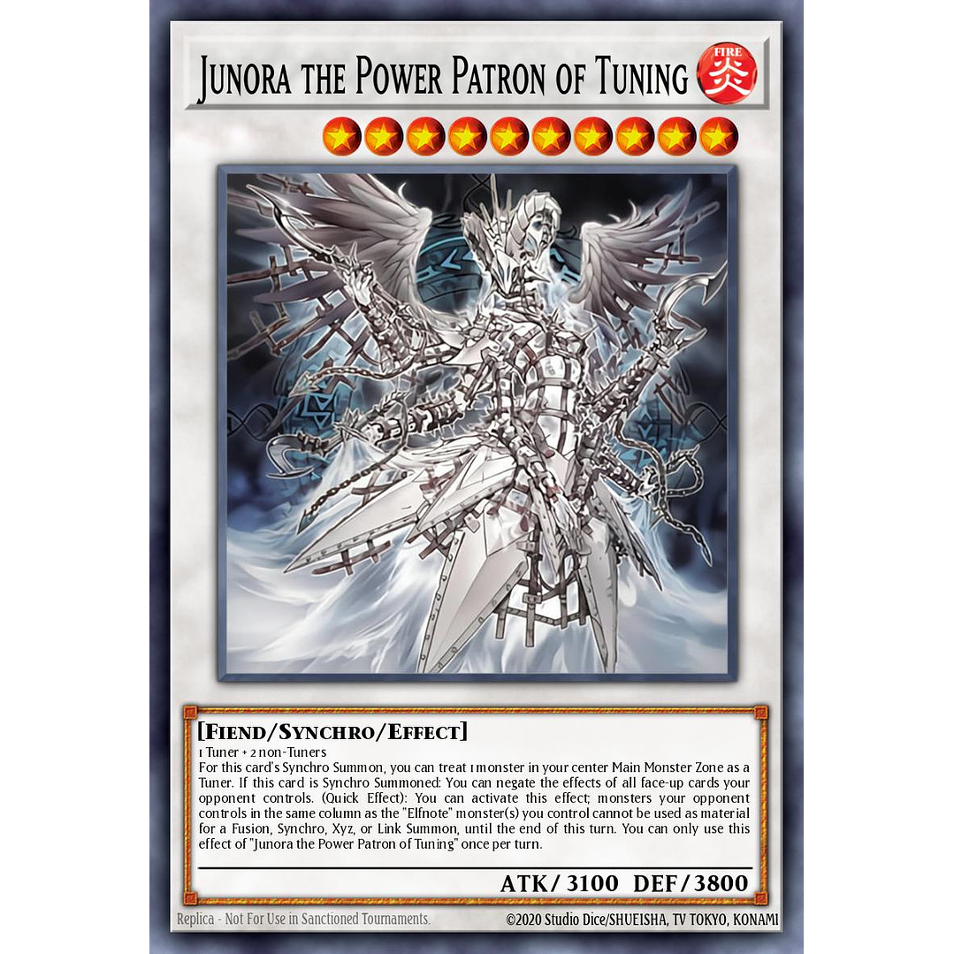 JUNORA THE POWER PATRON OF TUNING BPRO-EN039 SUPER RARE 1