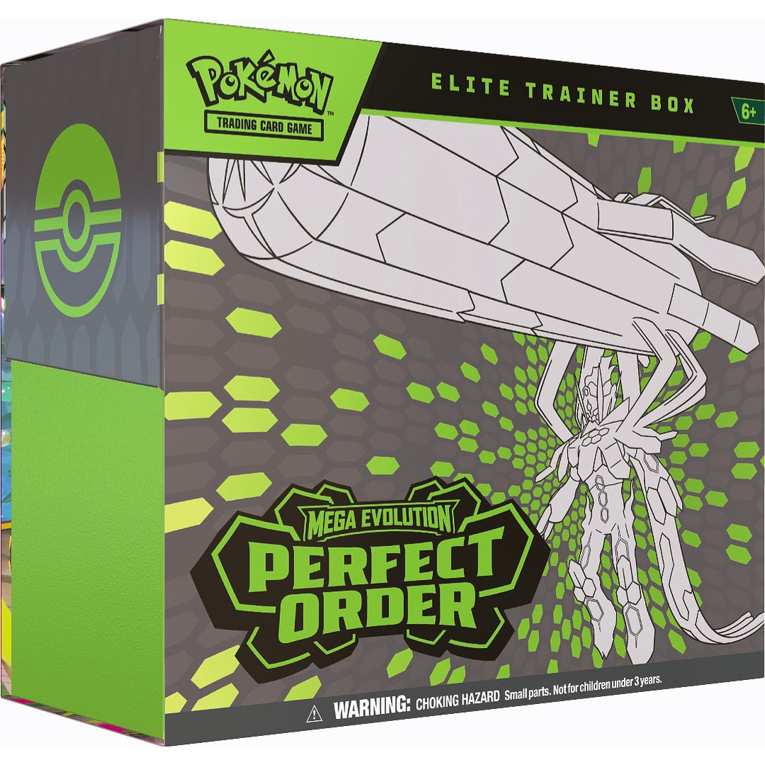POKEMON TCG MEGA EVOLUTION PERFECT ORDER ELITE TRAINER BOX INGLÉS  1