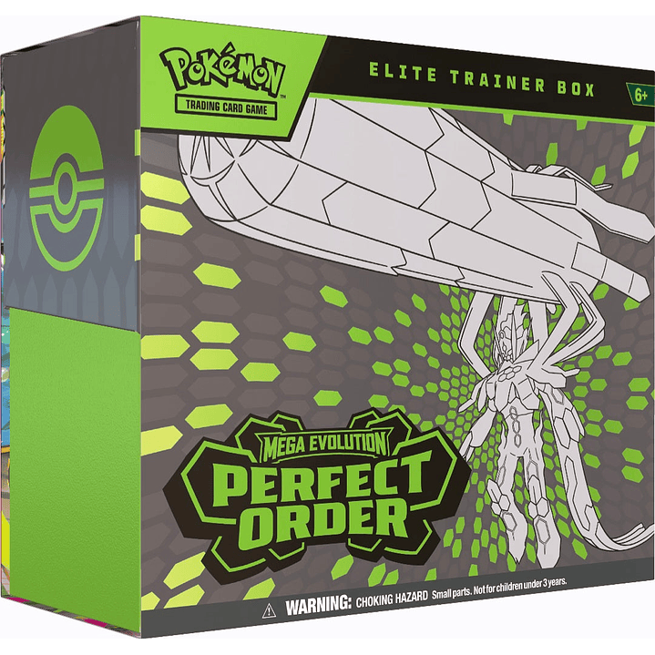POKEMON TCG MEGA EVOLUTION PERFECT ORDER ELITE TRAINER BOX INGLÉS  1