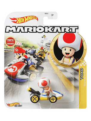 HOT WHEELS MARIO KART TOAD STANDAR KART