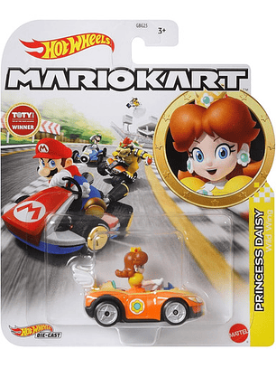 HOT WHEELS MARIO KART PRINCESS DAISY WILD WING