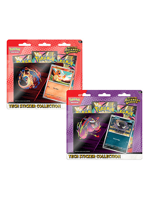 POKEMON TCG MEGA EVOLUTION ASCENDED HEROES PAR TECH STICKER COLLECTION CHARMANDE / GASTLY INGLES