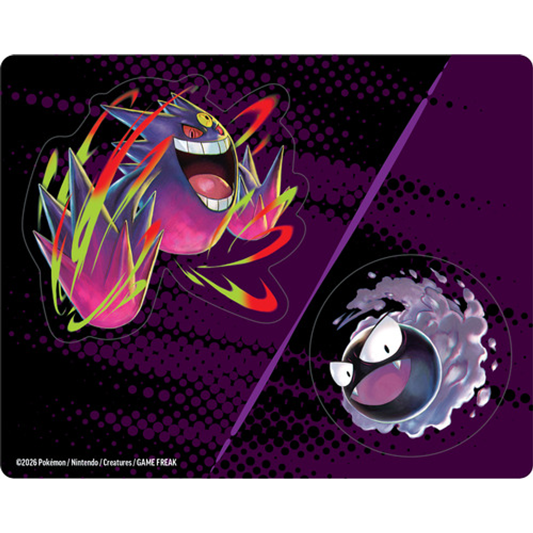 POKEMON TCG MEGA EVOLUTION ASCENDED HEROES PAR TECH STICKER COLLECTION CHARMANDE / GASTLY INGLES 10
