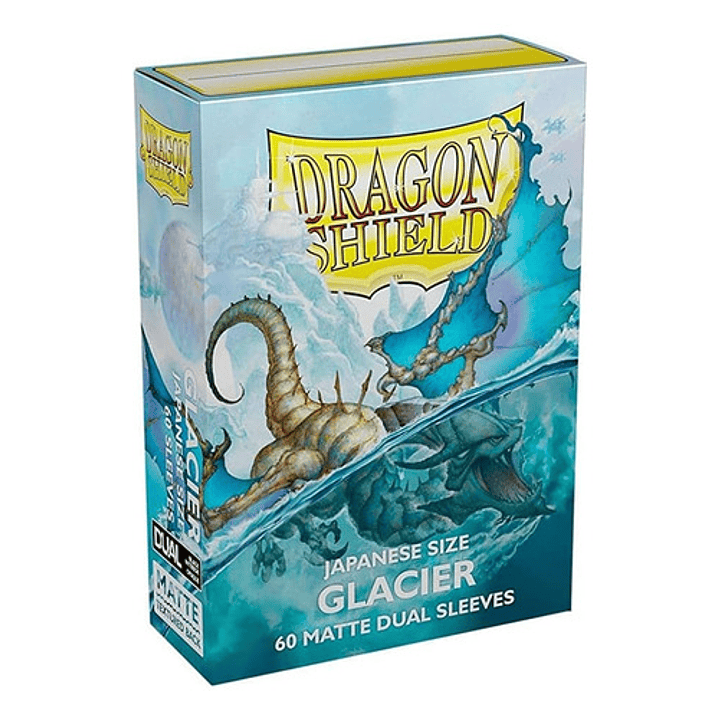 DRAGON SHIELD GLACIER MATTE DUAL JAPANESE CARD SLEEVES 2