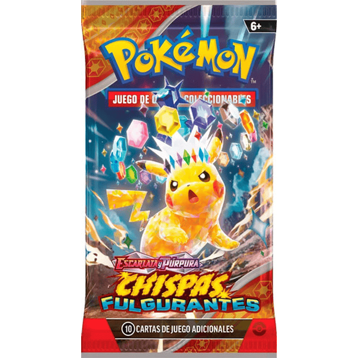 POKEMON TCG SURGING SPARKS 3 PACK BLISTER ESPAÑOL 3