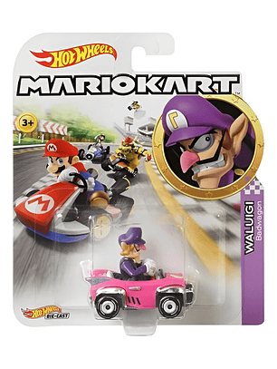 HOT WHEELS MARIO KART WALUIGI BADWAGON