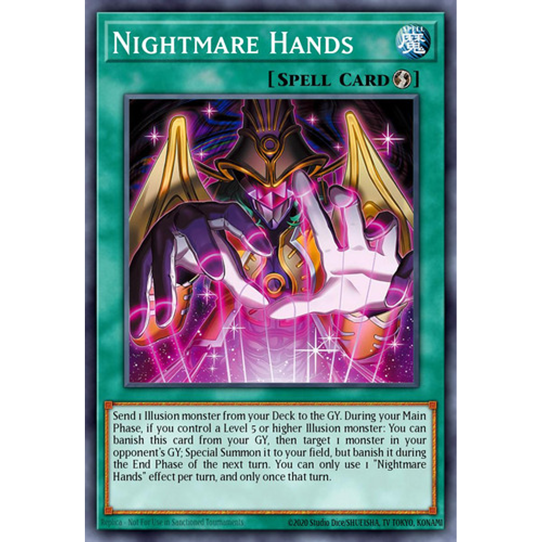 Nightmare Hands Super Rara Bpro-en068 Yugioh! Tcg 1