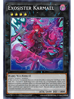 EXOSISTER KARMAEL BPRO-EN044 ULTRA RARE