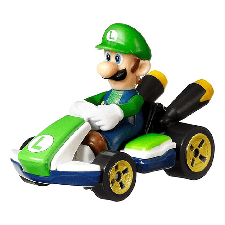 HOT WHEELS MARIO KART PISTA THWOMP RUINS LUIGI 6