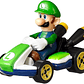 HOT WHEELS MARIO KART PISTA THWOMP RUINS LUIGI - Miniatura 6