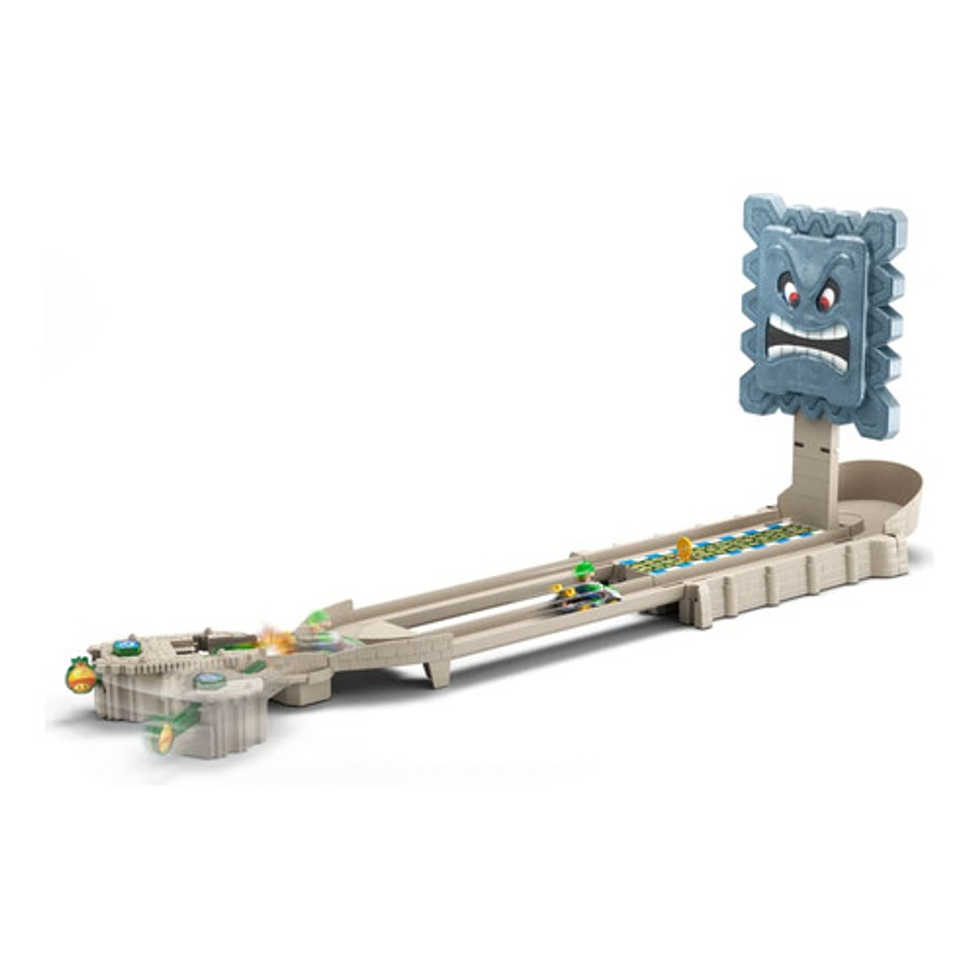HOT WHEELS MARIO KART PISTA THWOMP RUINS LUIGI 7