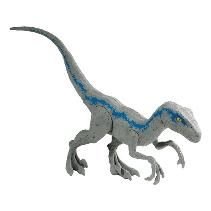 Jurassic World Velociraptor Blue Dinosaurio Original Mattel 3
