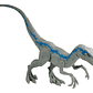 Jurassic World Velociraptor Blue Dinosaurio Original Mattel - Miniatura 3