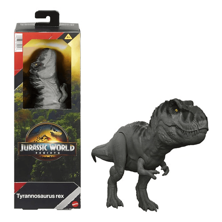 Reinicio De Jurassic World Del Dinosaurio Tyrannosaurus Rex - Mattel 3