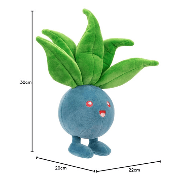 ODDISH PELUCHE POKEMON JAZWARES 8 PULGADAS (20CM) 5