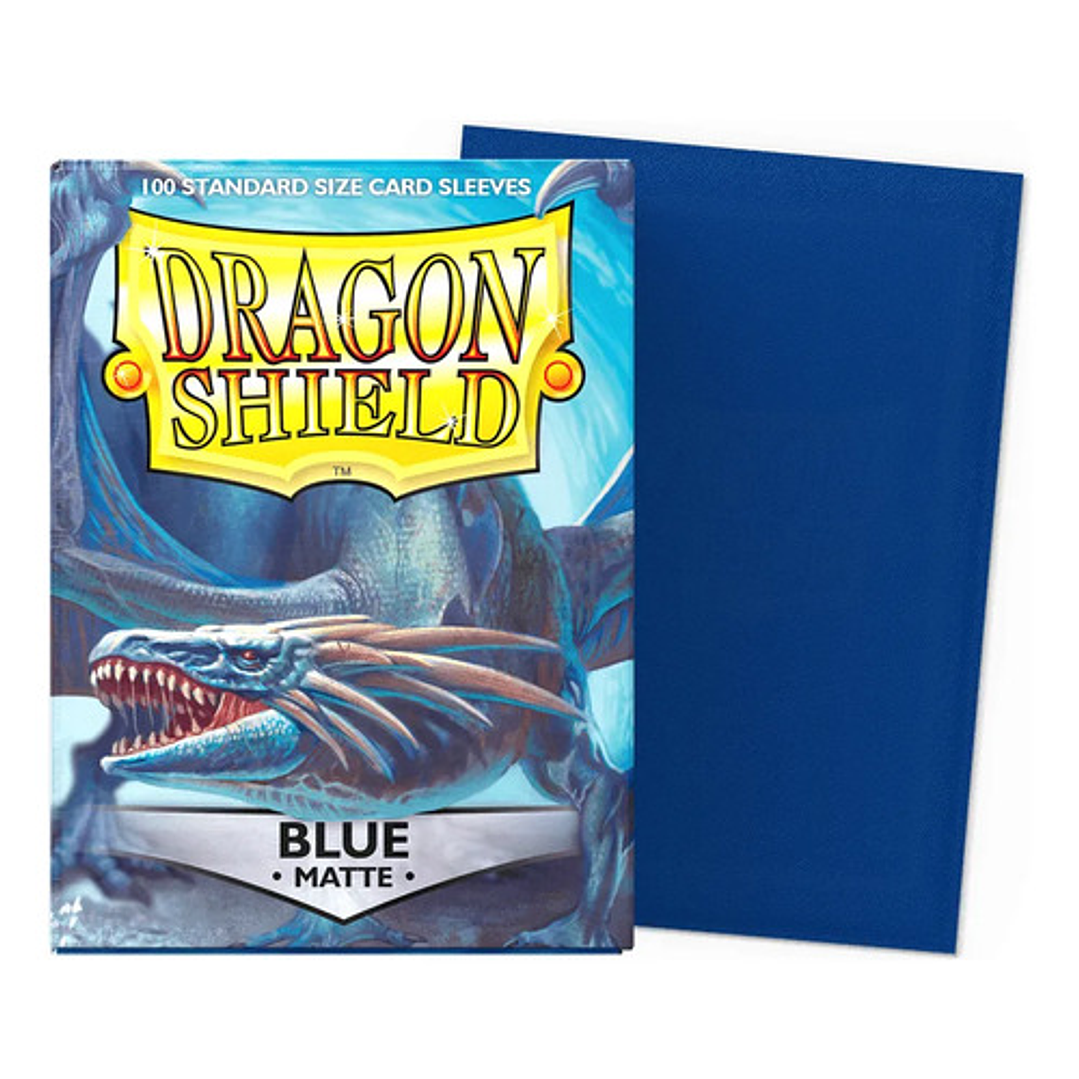 DRAGON SHIELD BLUE MATTE STANDARD SIZE CARD SLEEVES 1