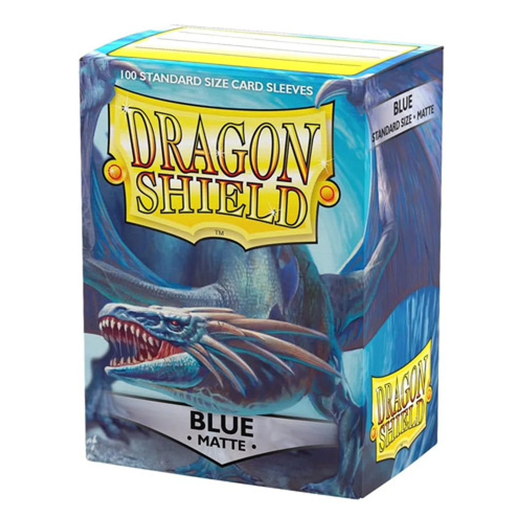 DRAGON SHIELD BLUE MATTE STANDARD SIZE CARD SLEEVES 3