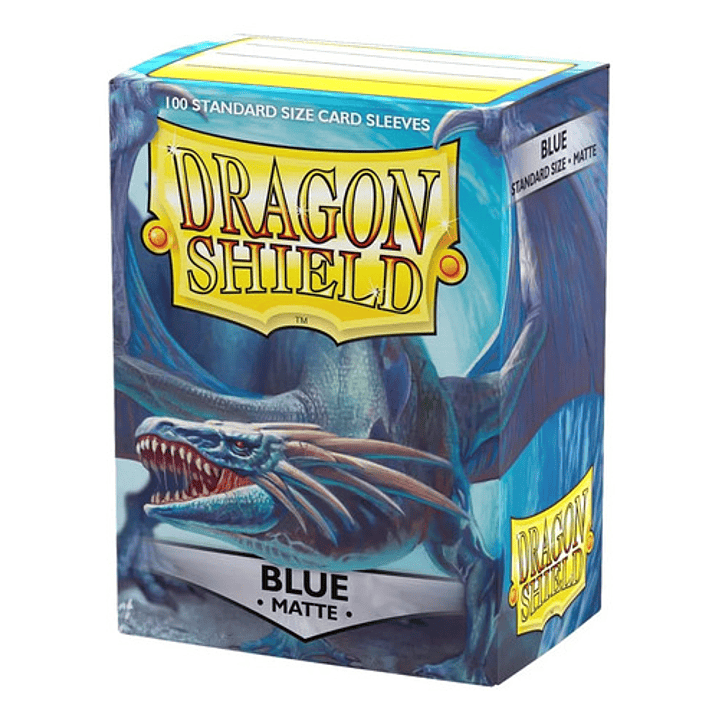 DRAGON SHIELD BLUE MATTE STANDARD SIZE CARD SLEEVES 3