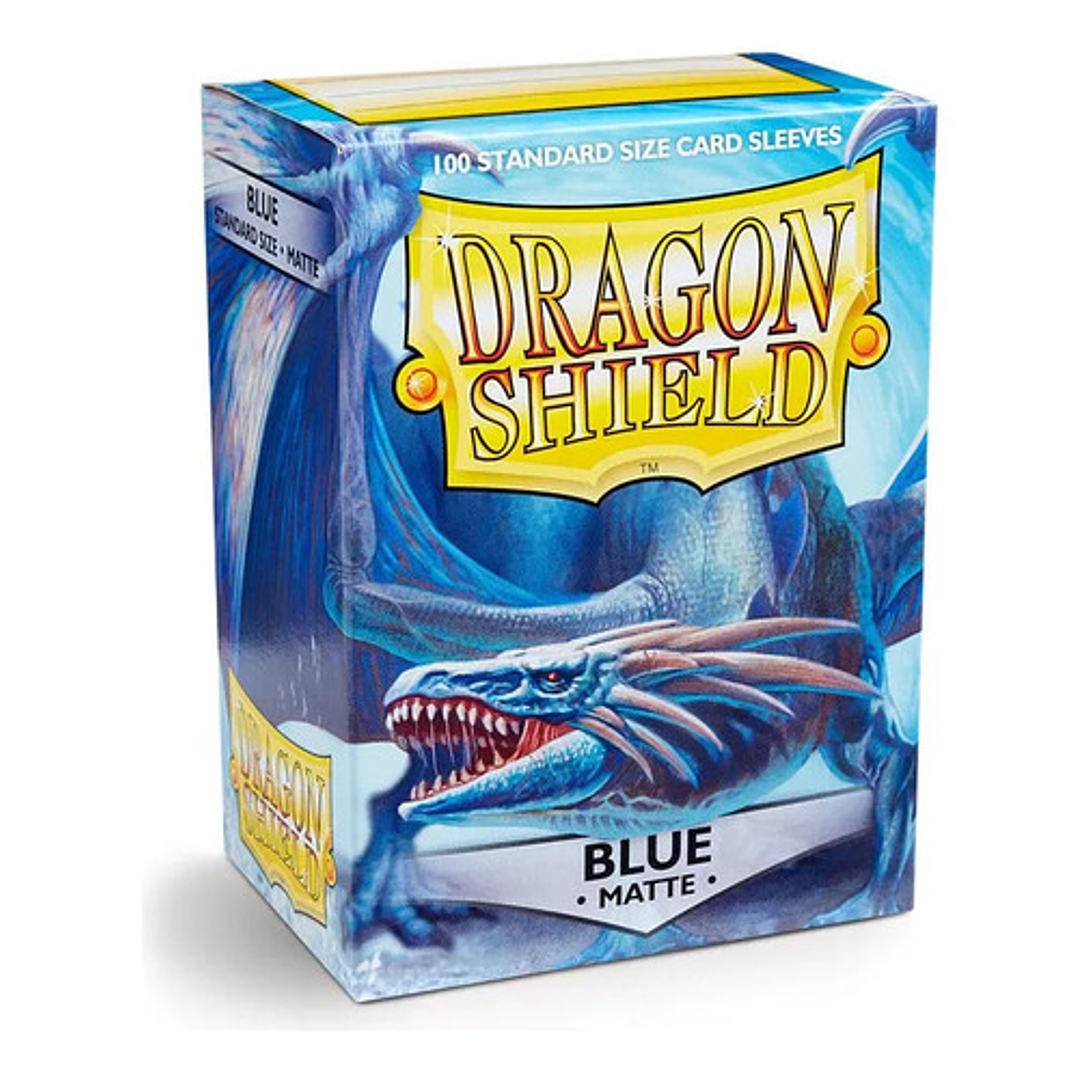 DRAGON SHIELD BLUE MATTE STANDARD SIZE CARD SLEEVES 4