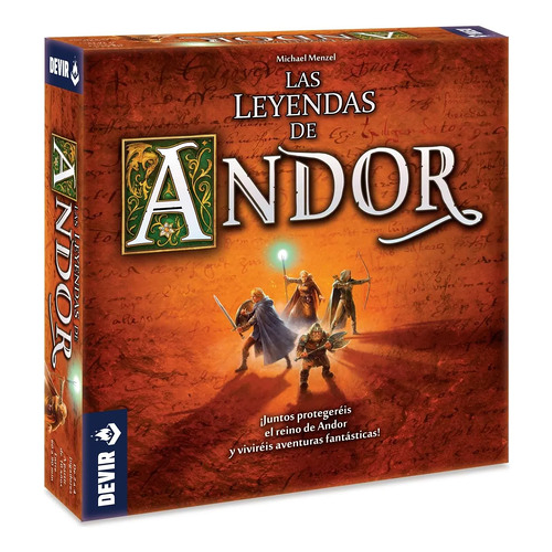 Las Leyendas De Andor Juego De Mesa En Español 1