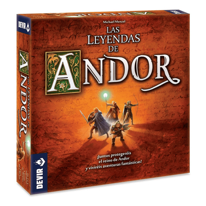 Las Leyendas De Andor Juego De Mesa En Español 1
