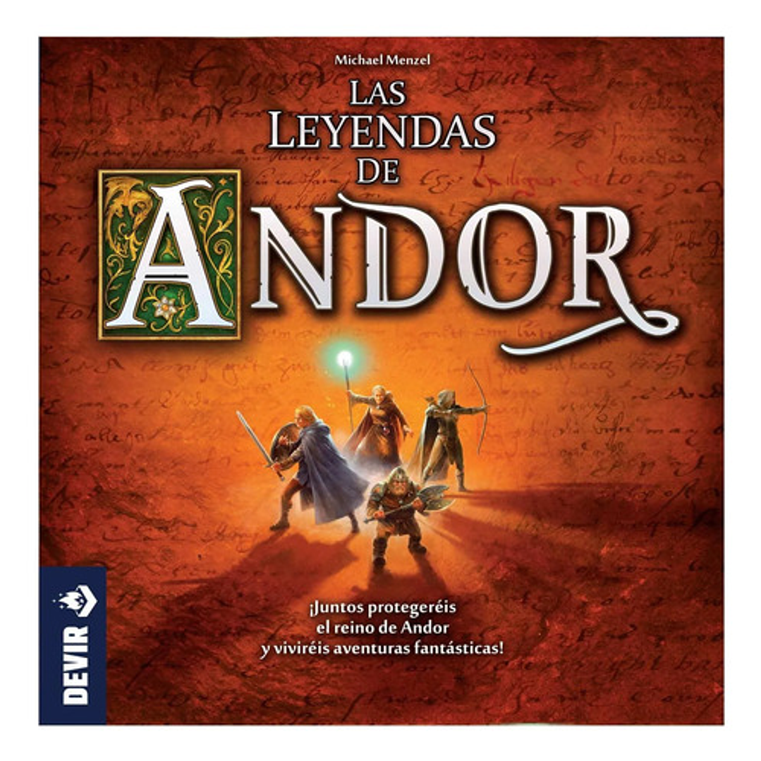 Las Leyendas De Andor Juego De Mesa En Español 2