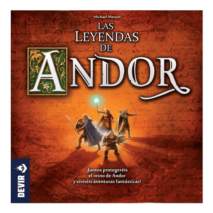 Las Leyendas De Andor Juego De Mesa En Español 2