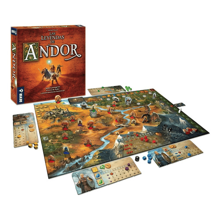 Las Leyendas De Andor Juego De Mesa En Español 4