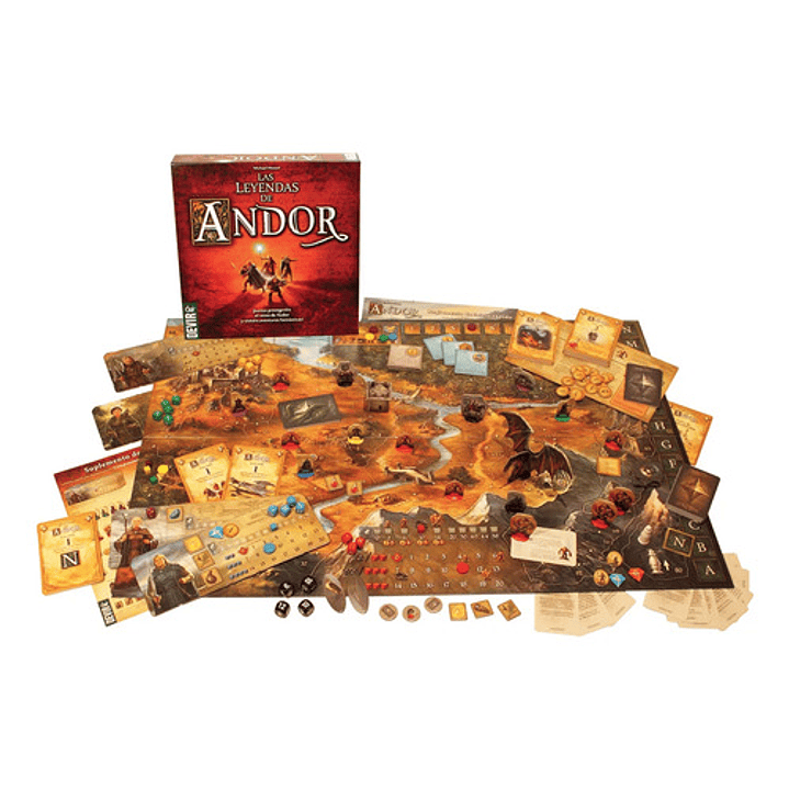 Las Leyendas De Andor Juego De Mesa En Español 6