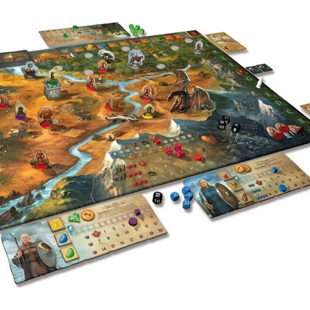 Las Leyendas De Andor Juego De Mesa En Español 8