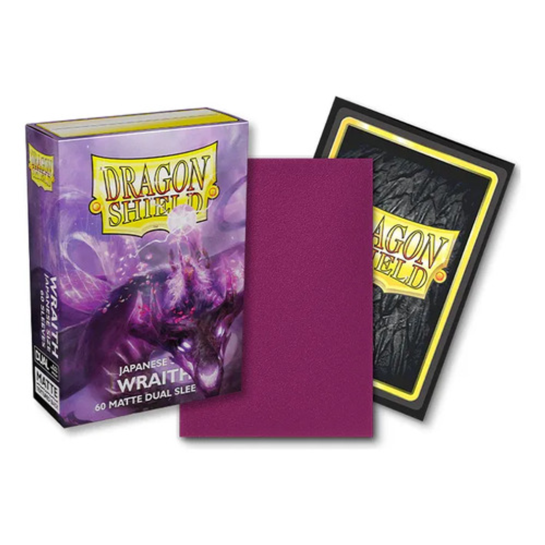 Dragon Shield Wraith Matte Dual Japanese Size Card Sleeves 4