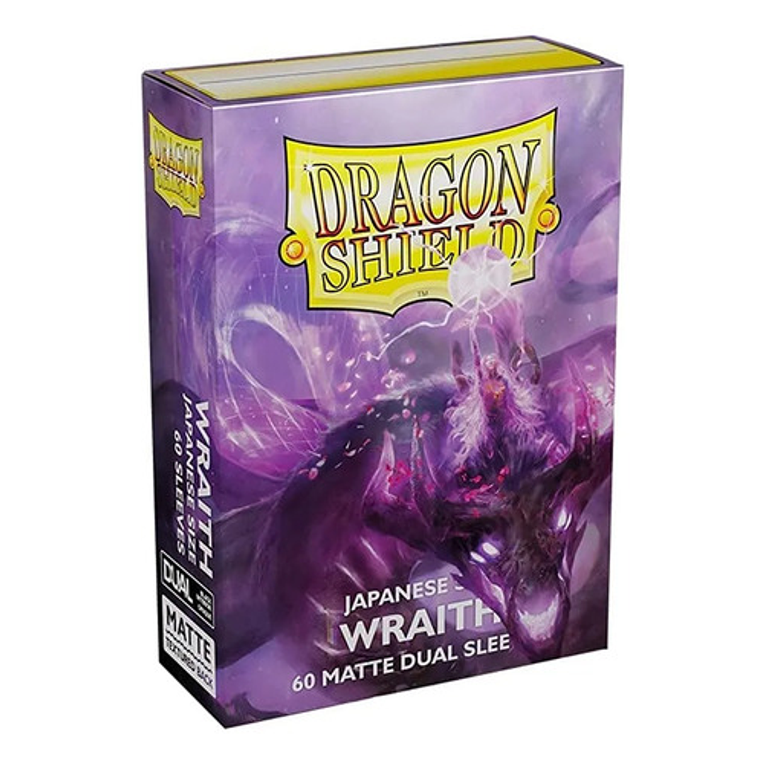 Dragon Shield Wraith Matte Dual Japanese Size Card Sleeves 5