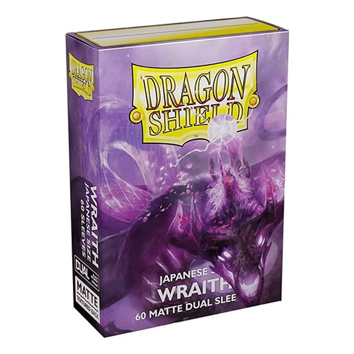Dragon Shield Wraith Matte Dual Japanese Size Card Sleeves 5