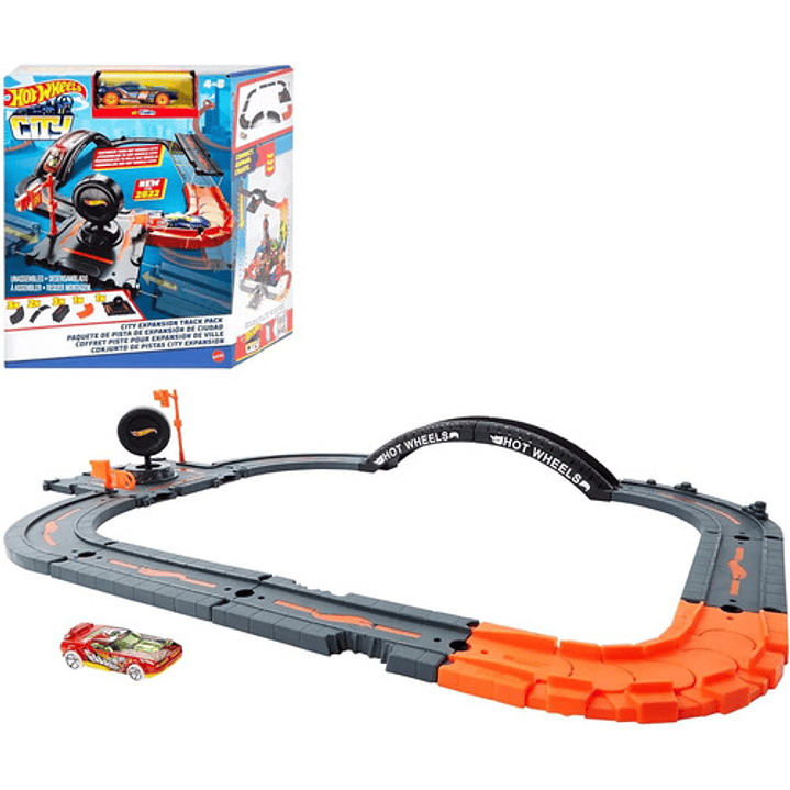 Hot Wheels City Paquete De Construcción Pista De Juguete 1