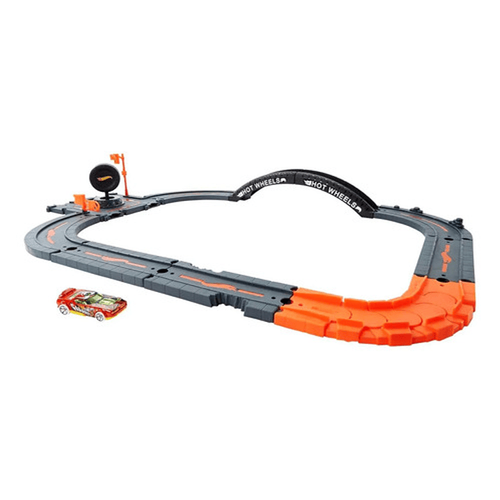Hot Wheels City Paquete De Construcción Pista De Juguete 5