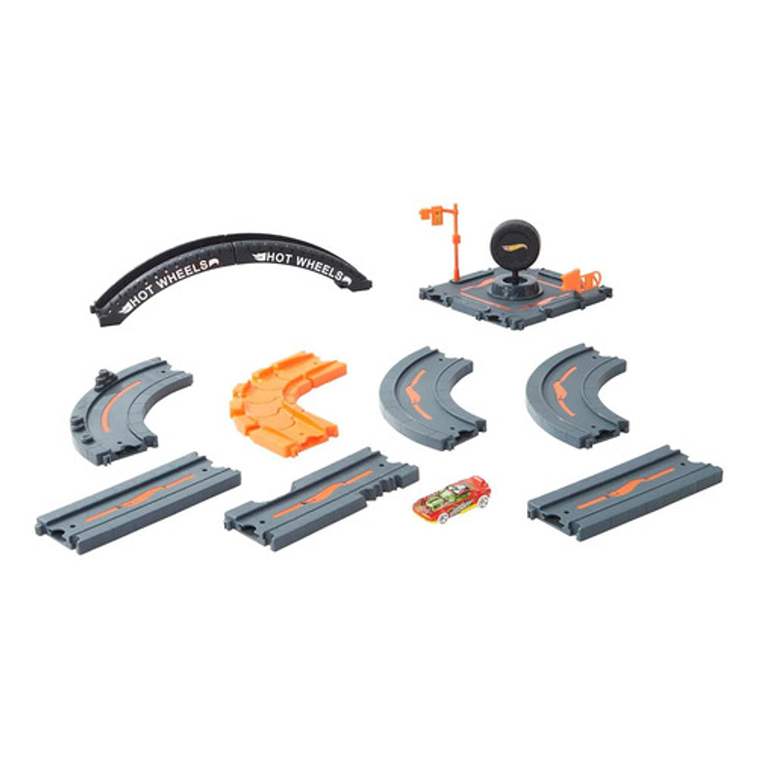 Hot Wheels City Paquete De Construcción Pista De Juguete 6