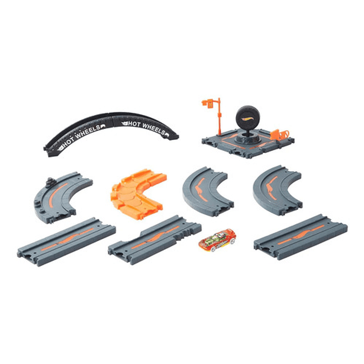 Hot Wheels City Paquete De Construcción Pista De Juguete 6