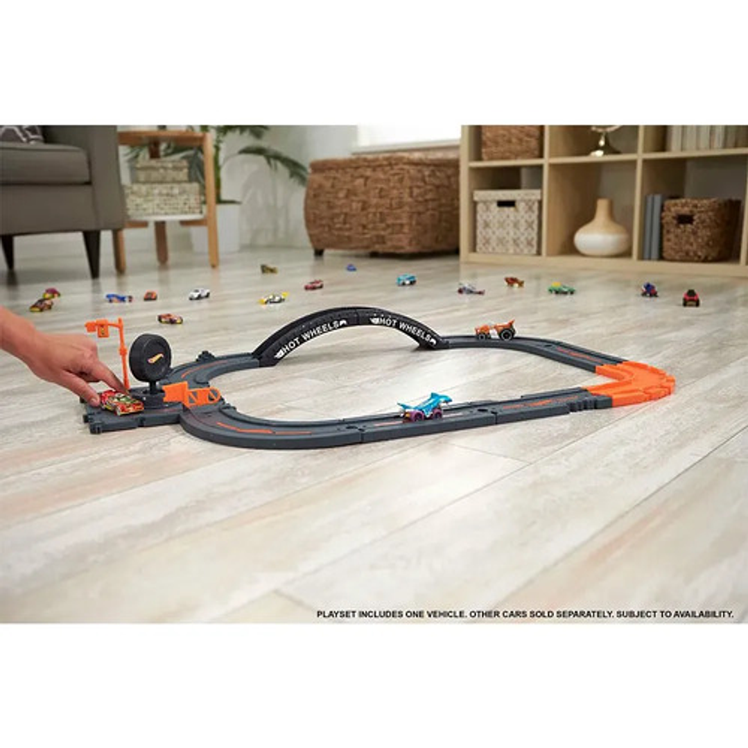 Hot Wheels City Paquete De Construcción Pista De Juguete 8