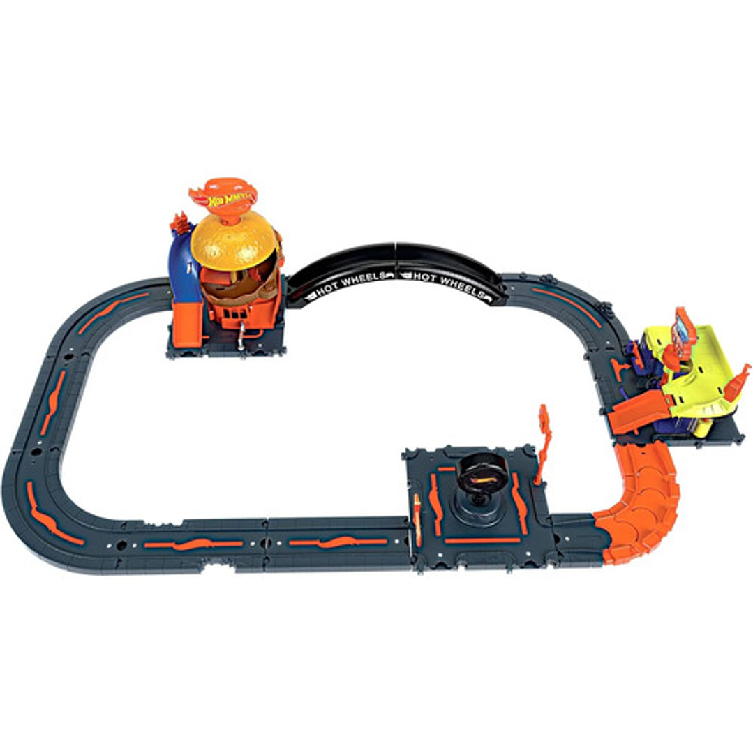 Hot Wheels City Paquete De Construcción Pista De Juguete 10