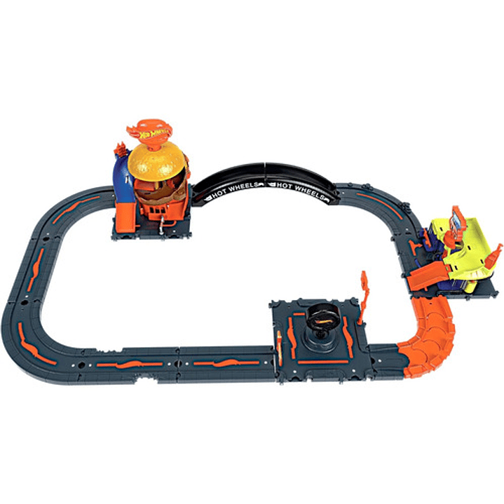 Hot Wheels City Paquete De Construcción Pista De Juguete 10