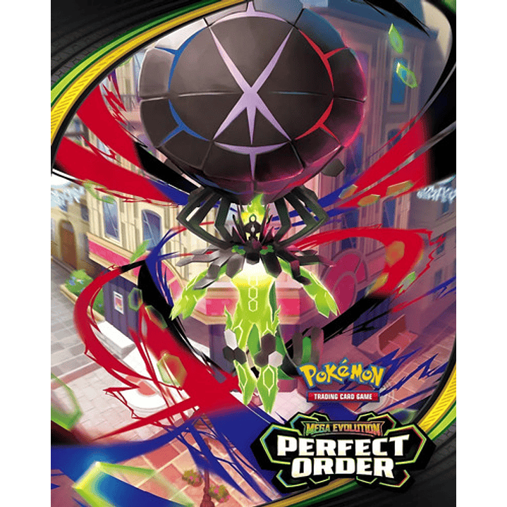 POKEMON TCG MEGA EVOLUTION PERFECT ORDER 3 BOOSTER BLISTER INGLES 5