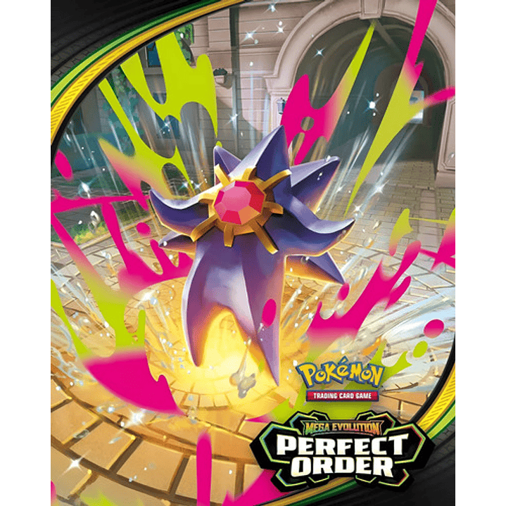 POKEMON TCG MEGA EVOLUTION PERFECT ORDER BOOSTER BOX INGLES 3