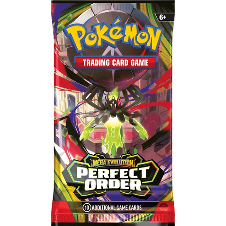 POKEMON TCG MEGA EVOLUTION PERFECT ORDER BOOSTER BOX INGLES 10