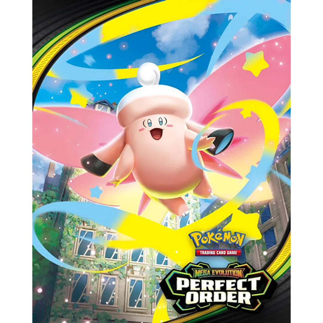 POKEMON TCG MEGA EVOLUTION PERFECT ORDER BOOSTER BUNDLE INGLES 2