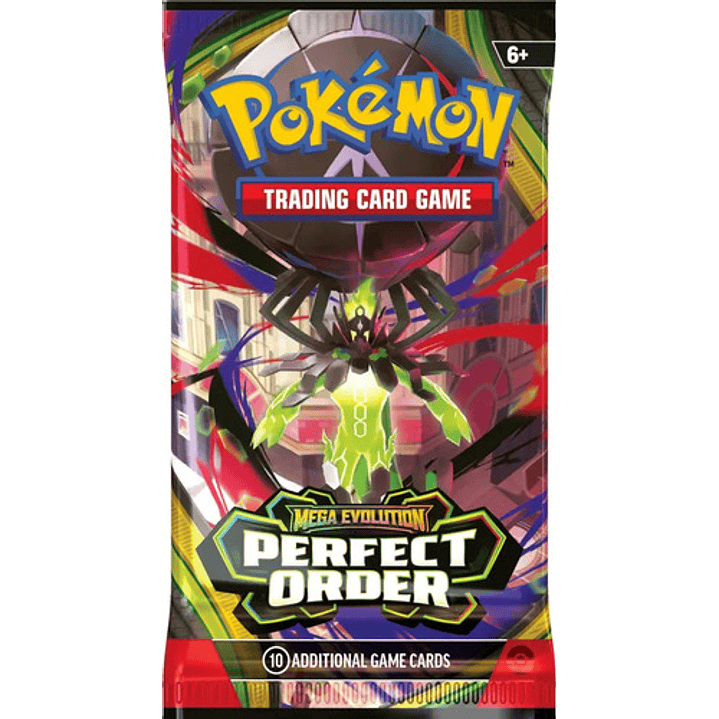 POKEMON TCG MEGA EVOLUTION PERFECT ORDER BOOSTER BUNDLE INGLES 8